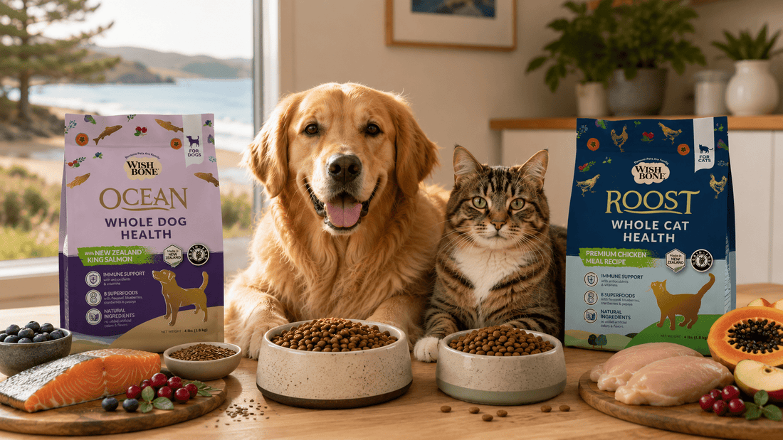 Is Your Pet's Food Causing Itchy Skin? Why the Right Protein Makes All the Difference - Wishbone Pet Foods NZ