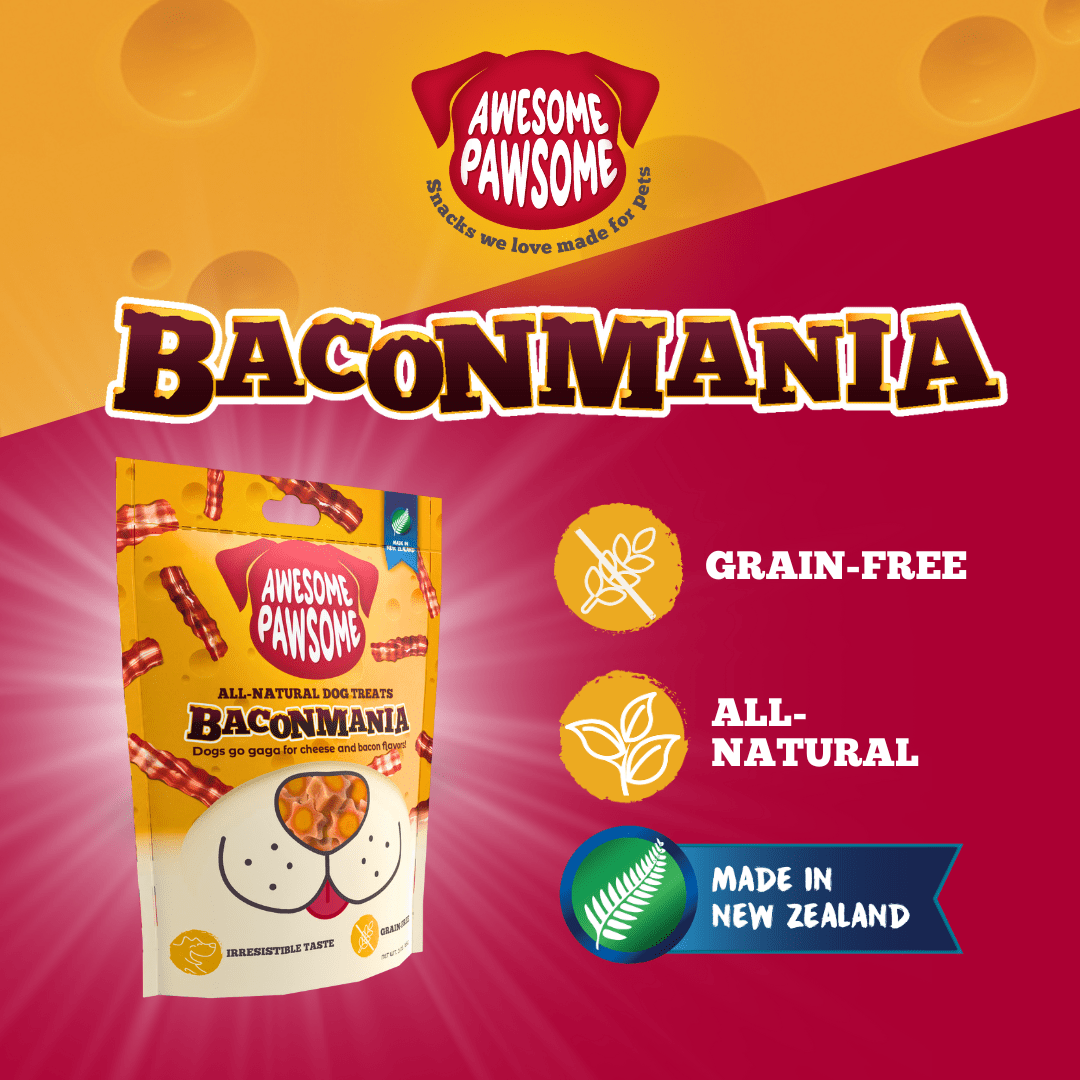Awesome Pawsome Baconmania 85g - Wishbone Pet Foods NZ