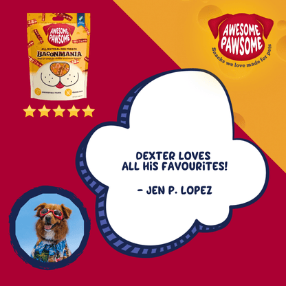 Awesome Pawsome Baconmania 85g - Wishbone Pet Foods NZ