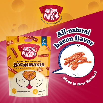 Awesome Pawsome Baconmania 85g - Wishbone Pet Foods NZ