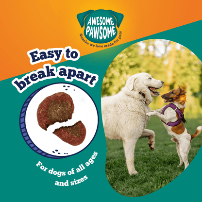 Awesome Pawsome Beefy Bites 85g - Wishbone Pet Foods NZ