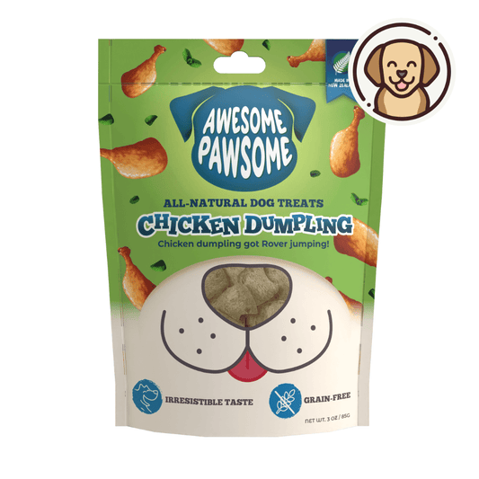 Awesome Pawsome Chicken Dumpling 85g - Wishbone Pet Foods NZ