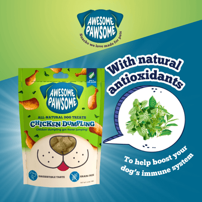 Awesome Pawsome Chicken Dumpling 85g - Wishbone Pet Foods NZ