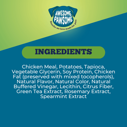 Awesome Pawsome Chicken Dumpling 85g - Wishbone Pet Foods NZ