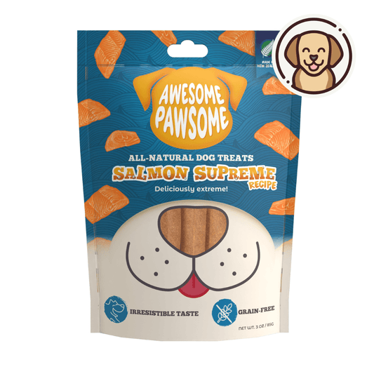 Awesome Pawsome Salmon Supreme 85g - Wishbone Pet Foods NZ