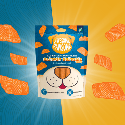 Awesome Pawsome Salmon Supreme 85g - Wishbone Pet Foods NZ