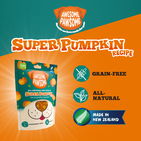 Awesome Pawsome - Super Pumpkin - 85g - Wishbone Pet Foods NZ