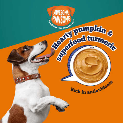 Awesome Pawsome - Super Pumpkin - 85g - Wishbone Pet Foods NZ