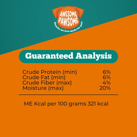 Awesome Pawsome - Super Pumpkin - 85g - Wishbone Pet Foods NZ