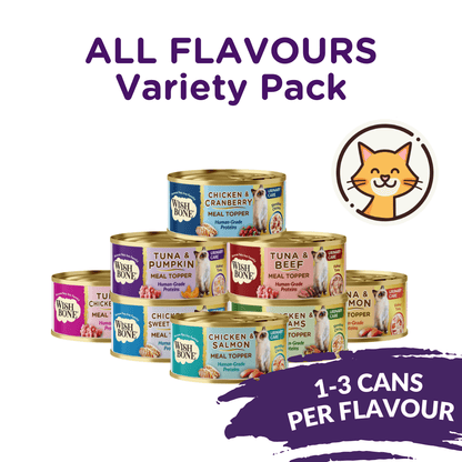 [Bundle Series] Mix Chicken & Tuna Urinary Care Topper in Cans 85g - Wishbone Pet Foods NZ