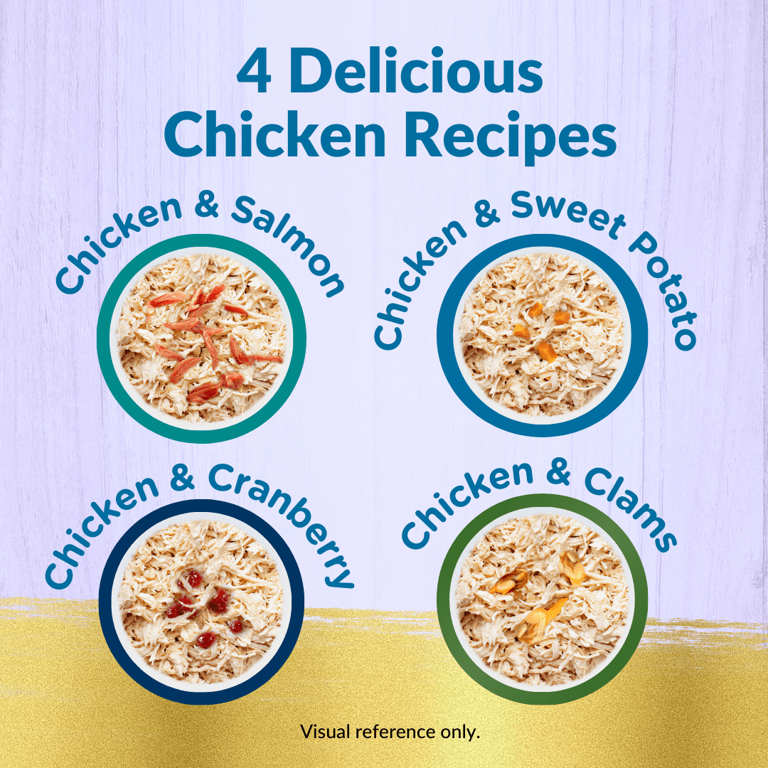 Chicken cat urinary care toppers 4 pack