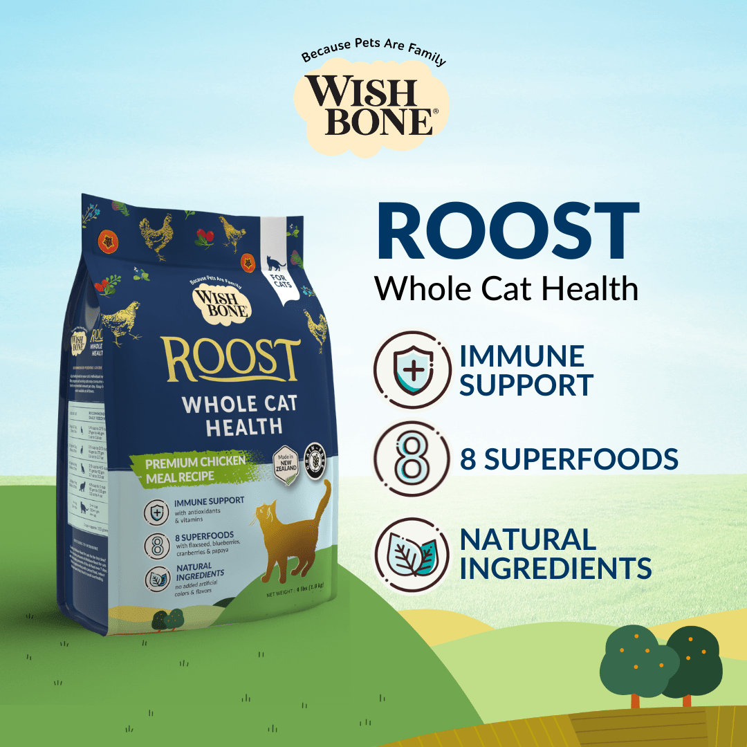 Wishbone Roost New Zealand Chicken Cat Food 4.5kg