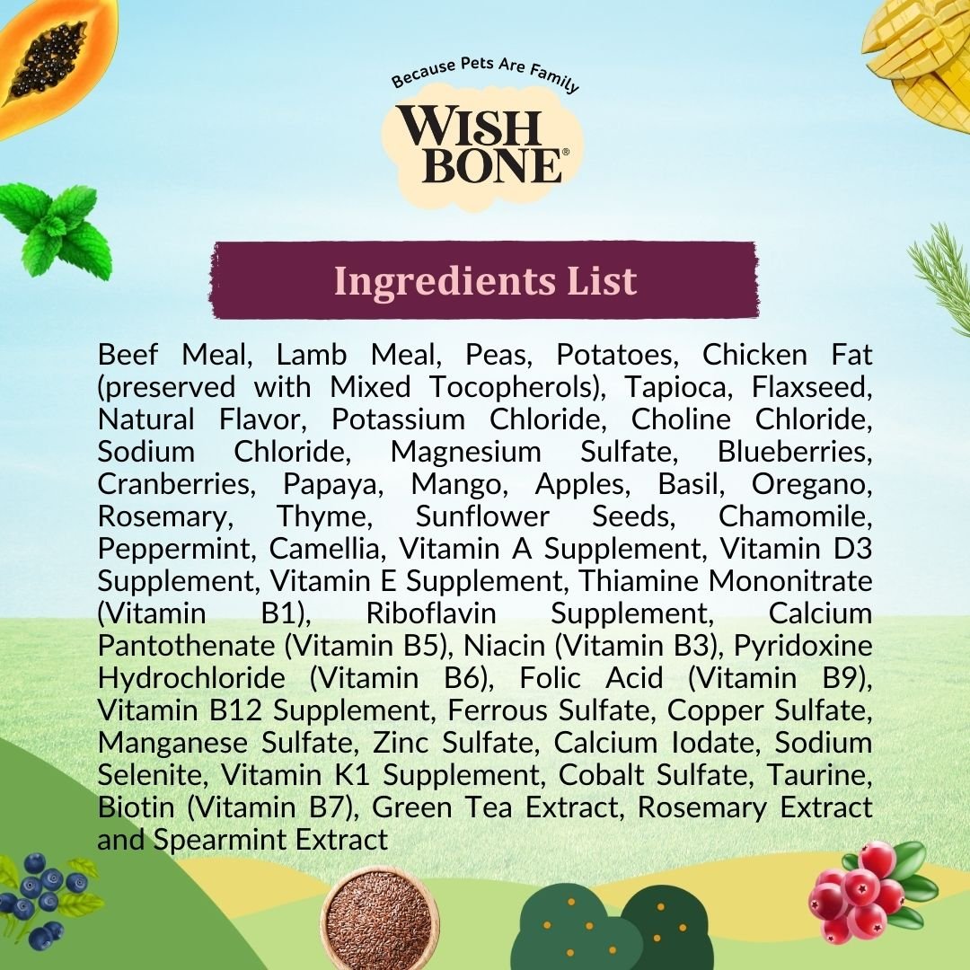 [Cat Trial Pack] Wishbone Graze New Zealand Beef and Lamb Dry Cat Food - Wishbone Pet Foods NZ