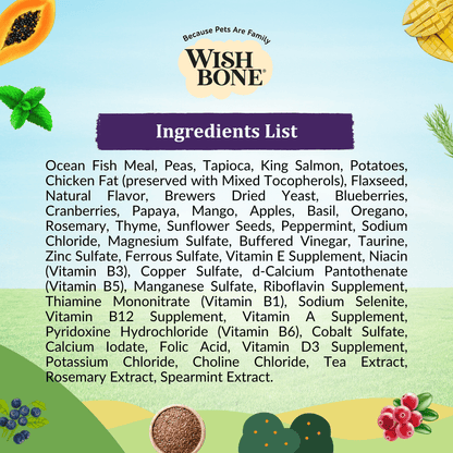 [Cat Trial Pack] Wishbone Ocean New Zealand King Salmon Dry Cat Food - Wishbone Pet Foods NZ