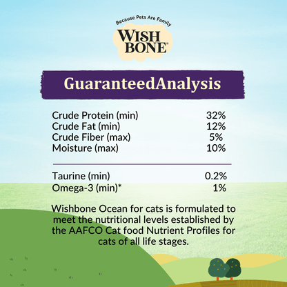 [Cat Trial Pack] Wishbone Ocean New Zealand King Salmon Dry Cat Food - Wishbone Pet Foods NZ