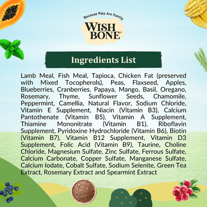 [Cat Trial Pack] Wishbone Pasture New Zealand Lamb Dry Cat Food - Wishbone Pet Foods NZ