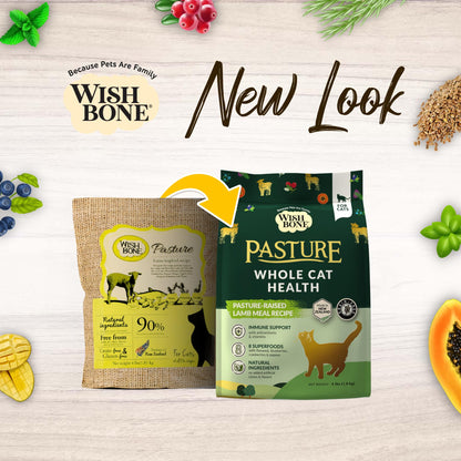 [Cat Trial Pack] Wishbone Pasture New Zealand Lamb Dry Cat Food - Wishbone Pet Foods NZ