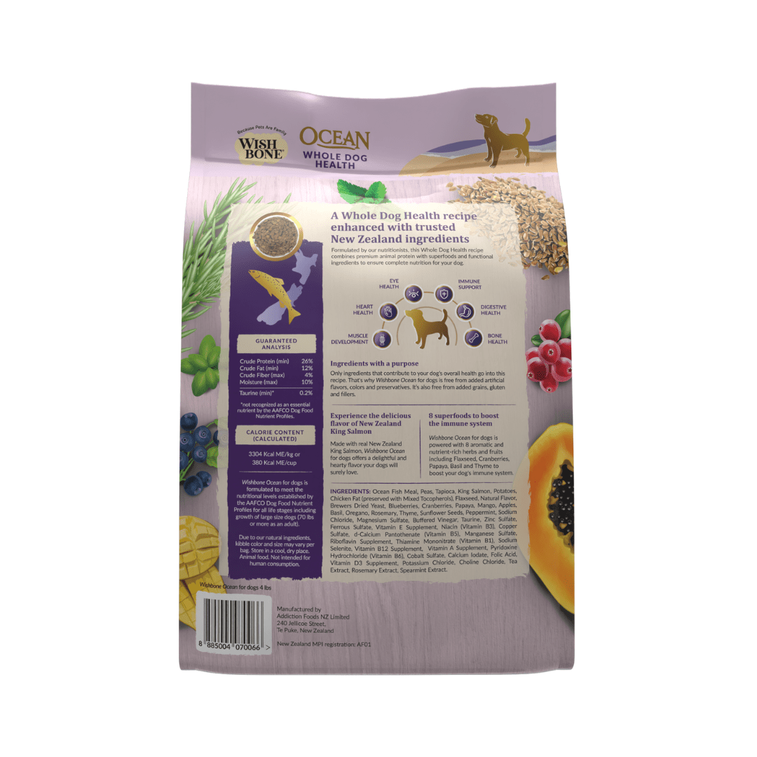 Natural salmon dog food NZ