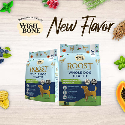 [Dog Trial Pack] Wishbone Roost New Zealand Chicken Dry Dog Food - Wishbone Pet Foods NZ