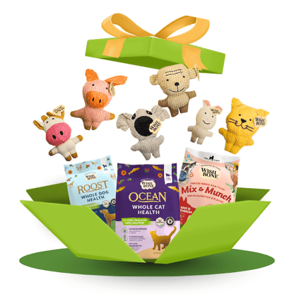 [NOT FOR SALE] Wishbone Crew Plushies – FREE Gift with Purchase - Wishbone Pet Foods NZ