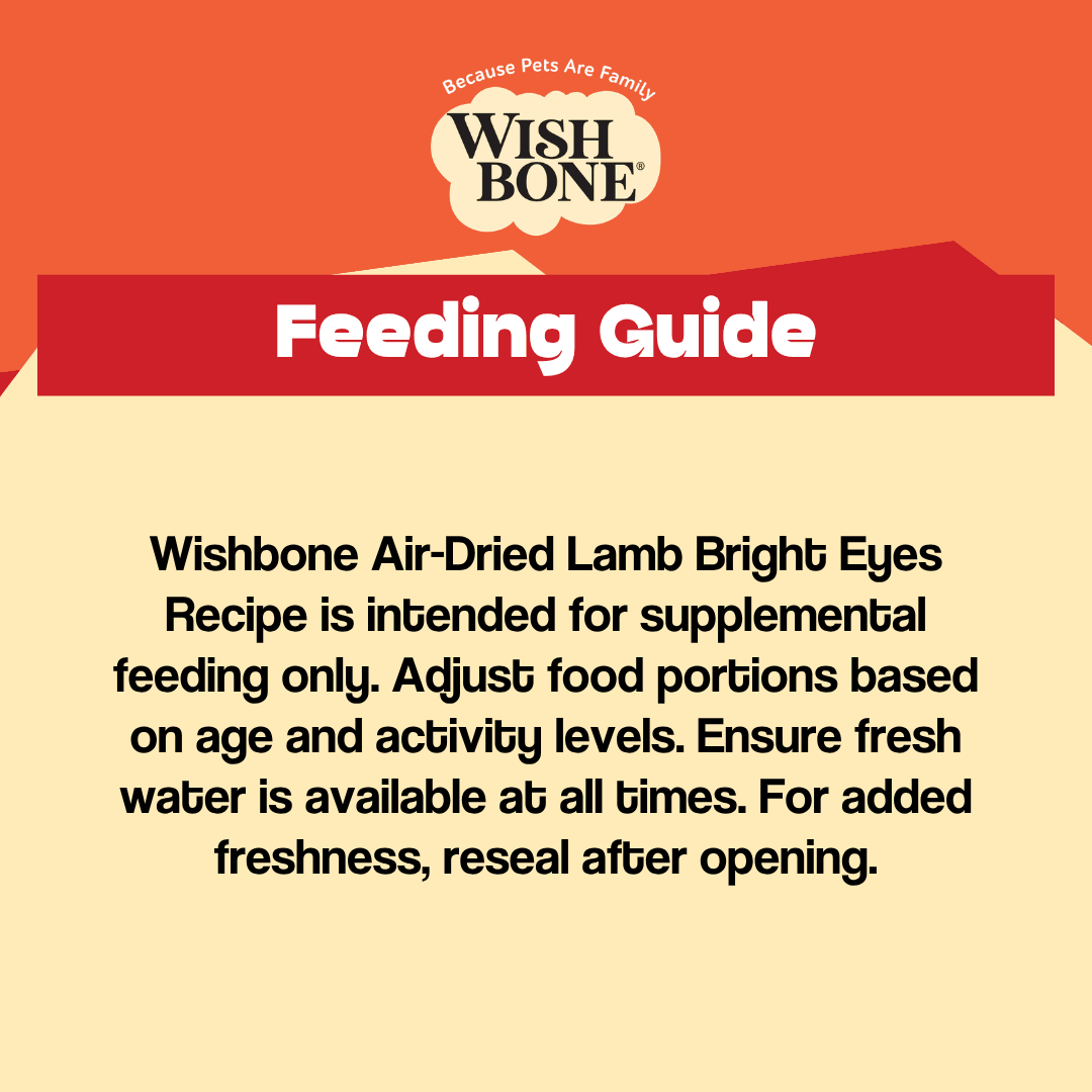Wishbone Air-Dried Lamb Dog Food 454g - Wishbone Pet Foods NZ