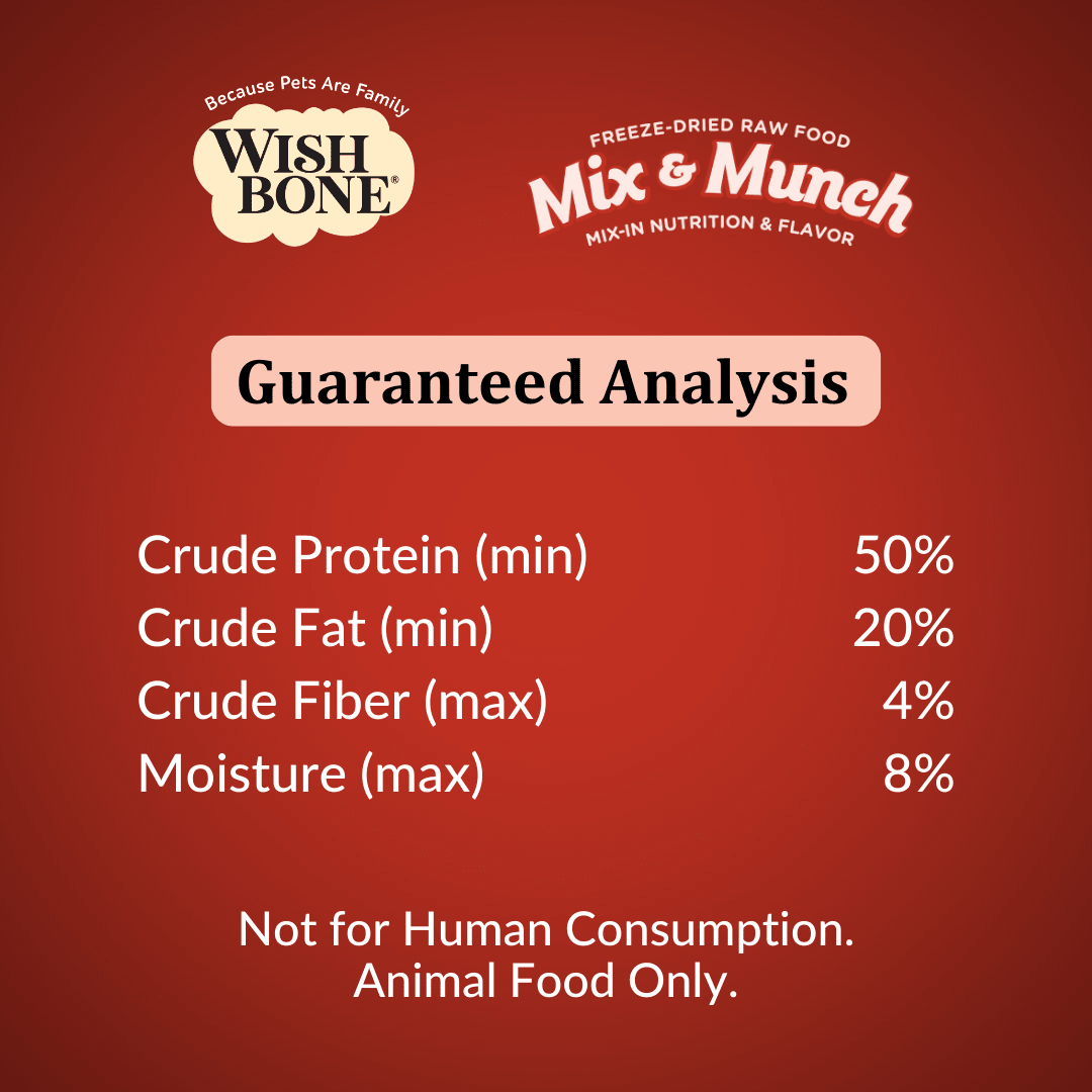 Wishbone Beef & Venison Freeze - Dried Raw Topper for Cats 350g - Wishbone Pet Foods NZ