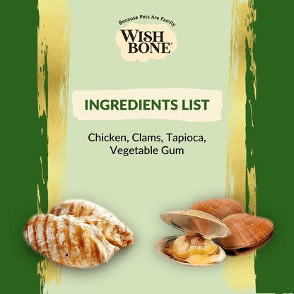 Wishbone Chicken & Clams - Cat Urinary Care Topper in Cans 85g - Wishbone Pet Foods NZ
