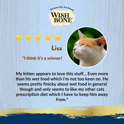 Wishbone Chicken & Cranberry - Cat Urinary Care Topper in Cans 85g - Wishbone Pet Foods NZ
