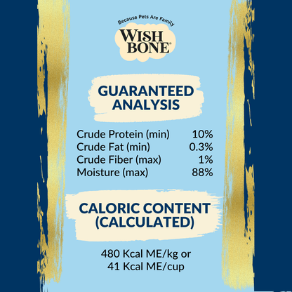 Wishbone Chicken & Cranberry - Cat Urinary Care Topper in Cans 85g - Wishbone Pet Foods NZ