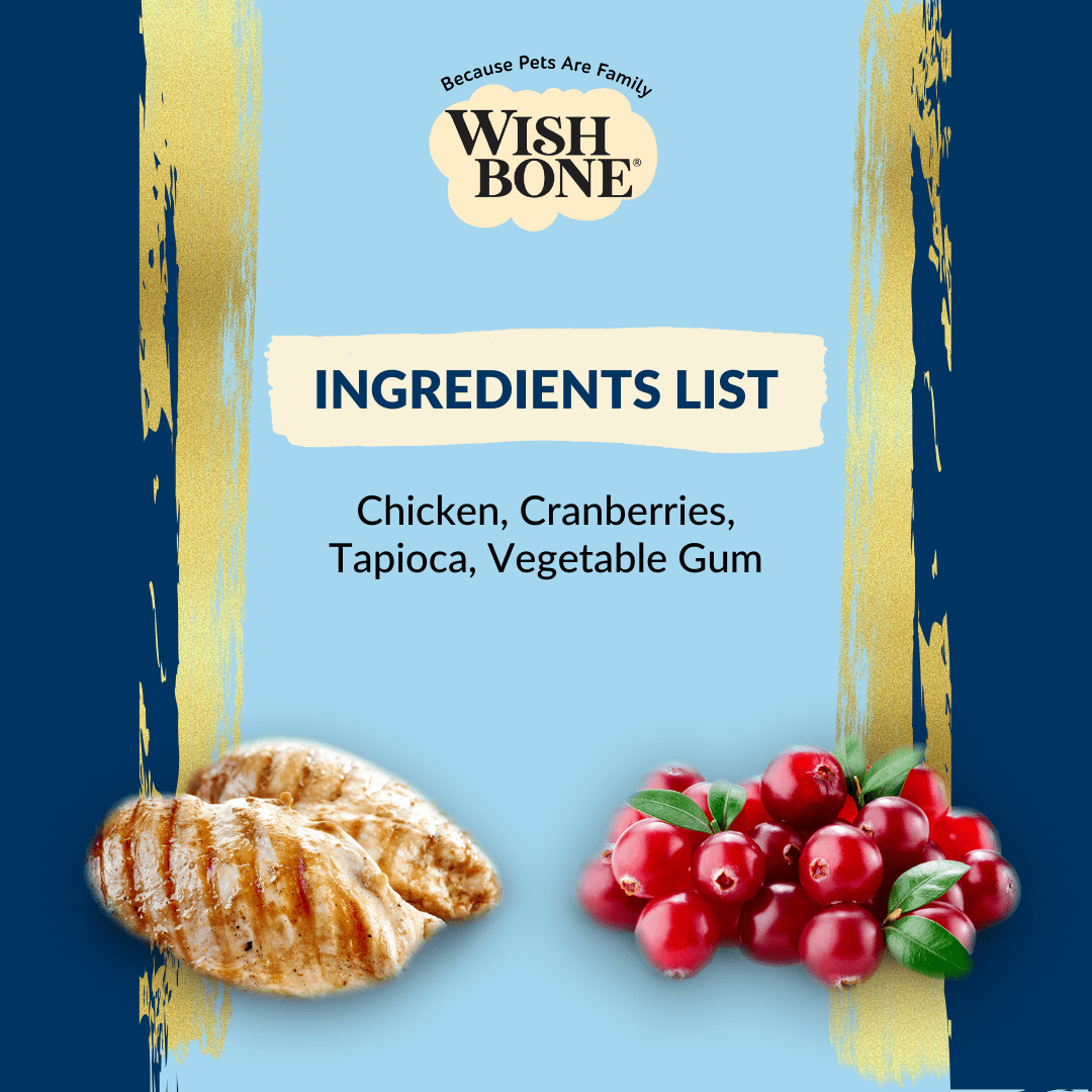 Wishbone Chicken & Cranberry - Cat Urinary Care Topper in Cans 85g - Wishbone Pet Foods NZ