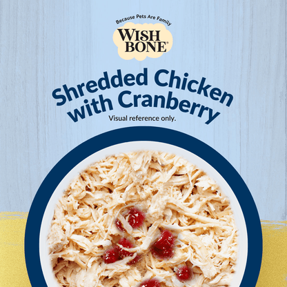Wishbone Chicken & Cranberry - Cat Urinary Care Topper in Cans 85g - Wishbone Pet Foods NZ