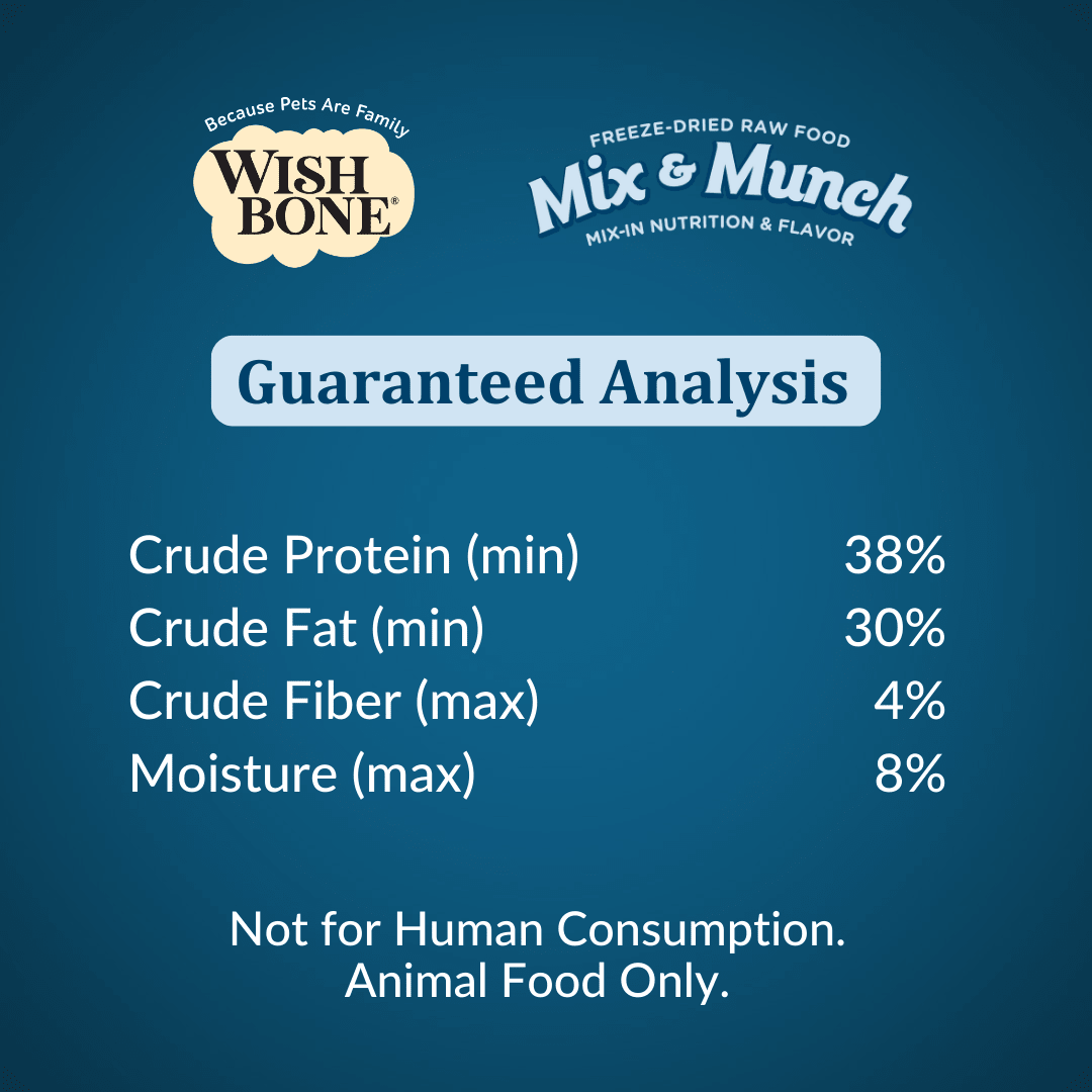 Wishbone Chicken & Rabbit Freeze - Dried Topper for Cats 350g - Wishbone Pet Foods NZ