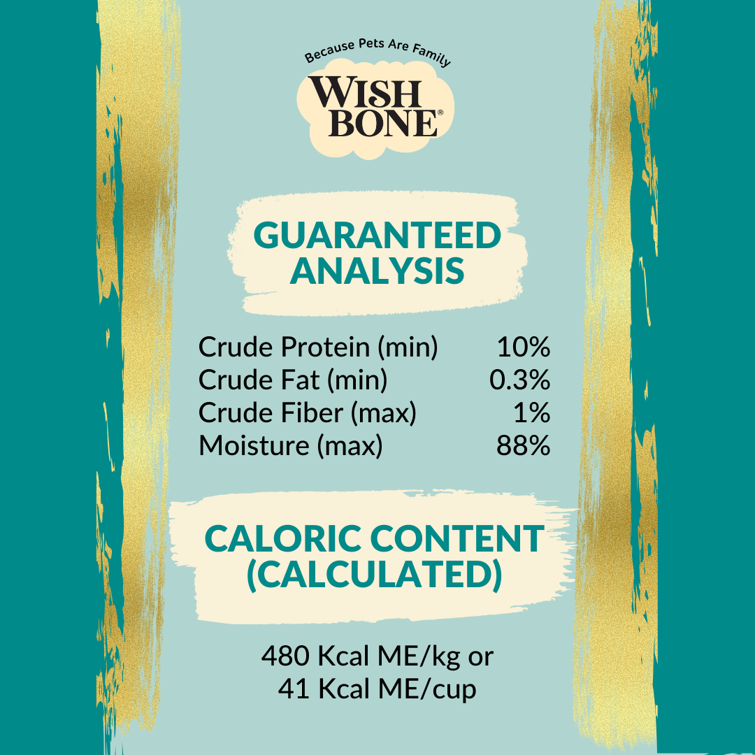 Wishbone Chicken & Salmon - Cat Urinary Care Topper in Cans 85g - Wishbone Pet Foods NZ