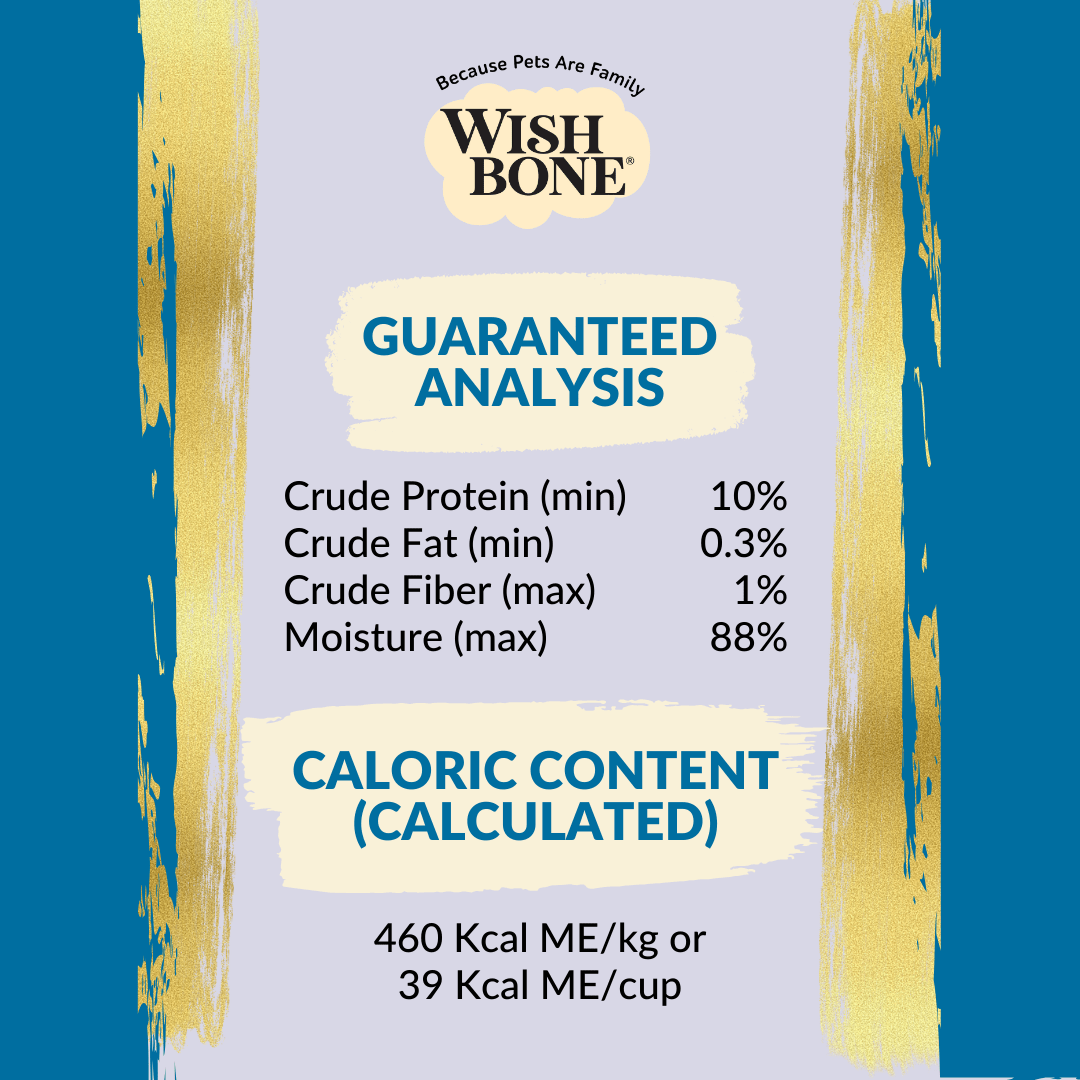 Wishbone Chicken & Sweet Potato - Cat Urinary Care Topper in Cans 85g - Wishbone Pet Foods NZ