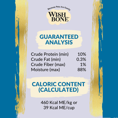 Wishbone Chicken & Sweet Potato - Cat Urinary Care Topper in Cans 85g - Wishbone Pet Foods NZ