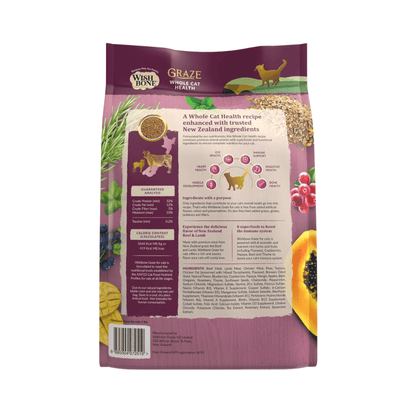 Wishbone Graze dry cat food bag
