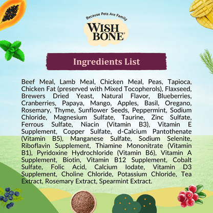 Wishbone Graze dry cat food packaging