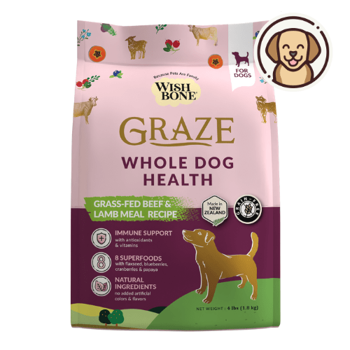 Wishbone Graze New Zealand Beef & Lamb Dry Dog Food 1.8kg