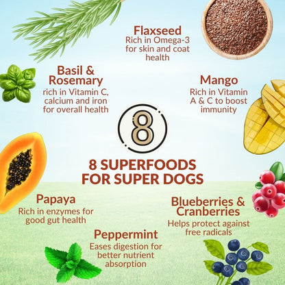 Wishbone Harvest complete and balanced dog food