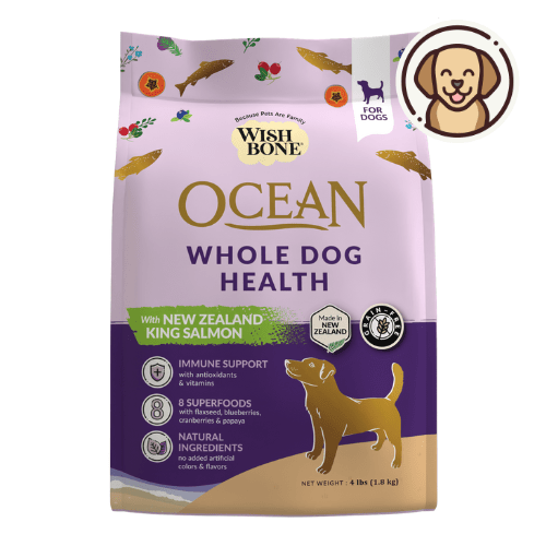 Wishbone Ocean New Zealand King Salmon Dry Dog Food 1.8kg
