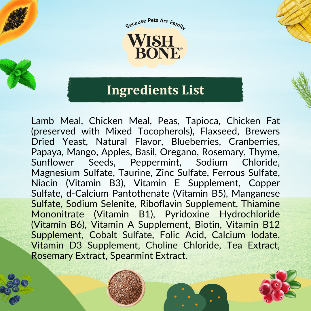 Wishbone Pasture for Cats - New Zealand Lamb 1.8kg, 4.5kg - Wishbone Pet Foods NZ