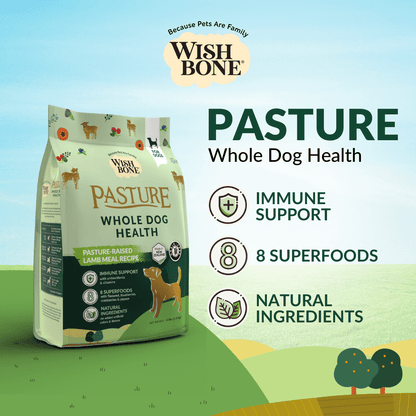 Wishbone Pasture New Zealand Lamb Dog Food 9kg bag