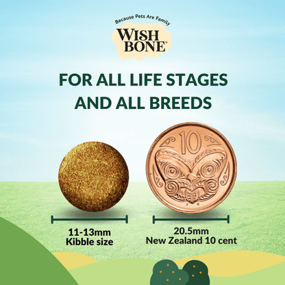 Wishbone Pasture dog food front packaging