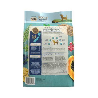 Wishbone Roost for Dogs - New Zealand Chicken 1.8kg, 9kg - Wishbone Pet Foods NZ