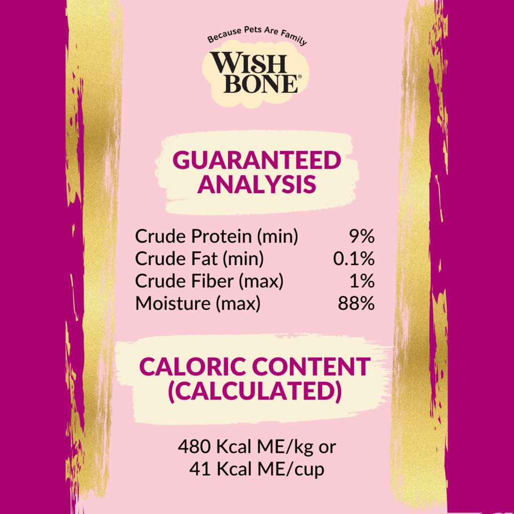 Wishbone Tuna & Beef - Cat Urinary Care Topper in Cans 85g - Wishbone Pet Foods NZ