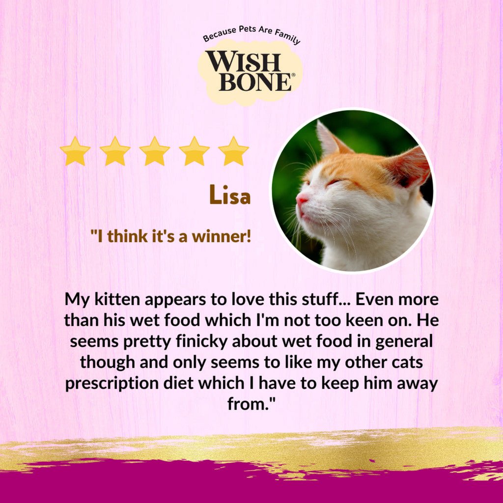 Wishbone Tuna & Beef - Cat Urinary Care Topper in Cans 85g - Wishbone Pet Foods NZ