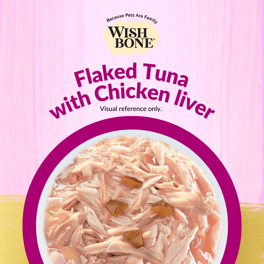 Wishbone Tuna & Chicken Liver - Cat Urinary Care Topper in Cans 85g - Wishbone Pet Foods NZ
