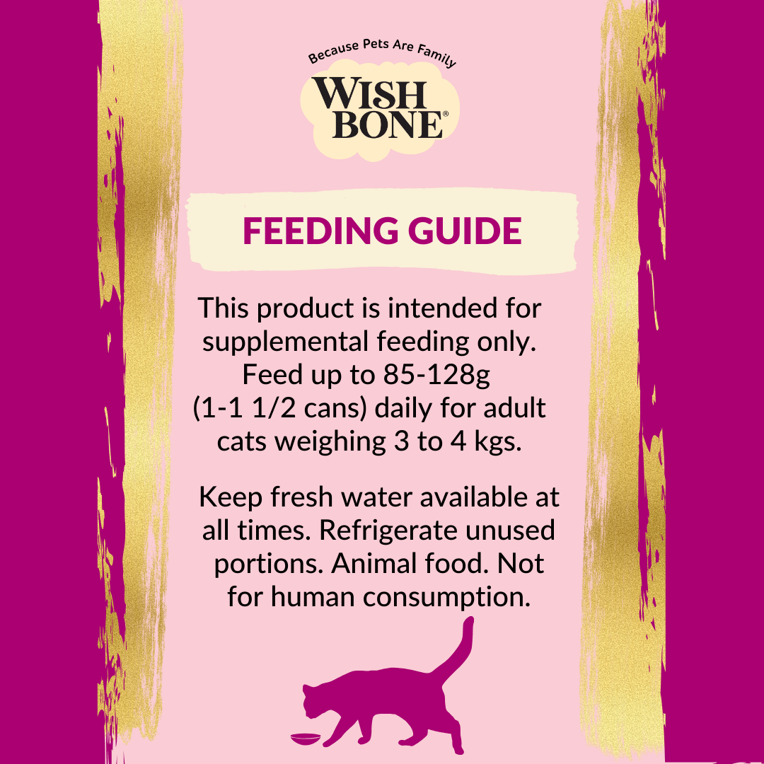 Wishbone Tuna & Chicken Liver - Cat Urinary Care Topper in Cans 85g - Wishbone Pet Foods NZ