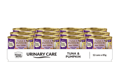 Wishbone Tuna & Pumpkin - Cat Urinary Care Topper in Cans 85g - Wishbone Pet Foods NZ