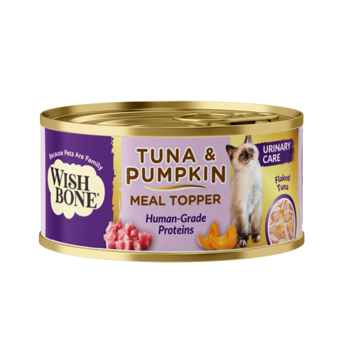 Wishbone Tuna & Pumpkin - Cat Urinary Care Topper in Cans 85g - Wishbone Pet Foods NZ